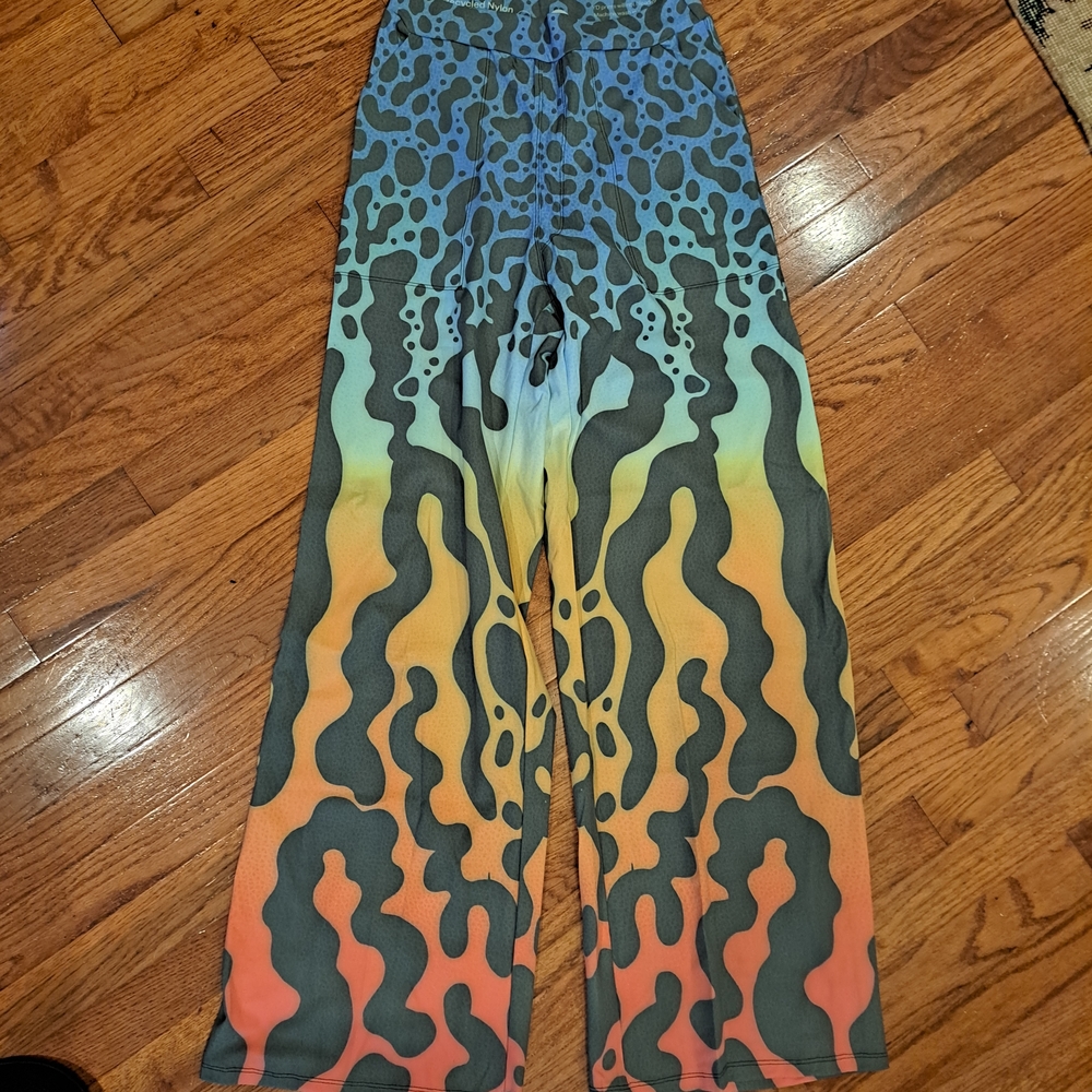 Medium Yoga Democracy Bold Colorful Trousers, Medium